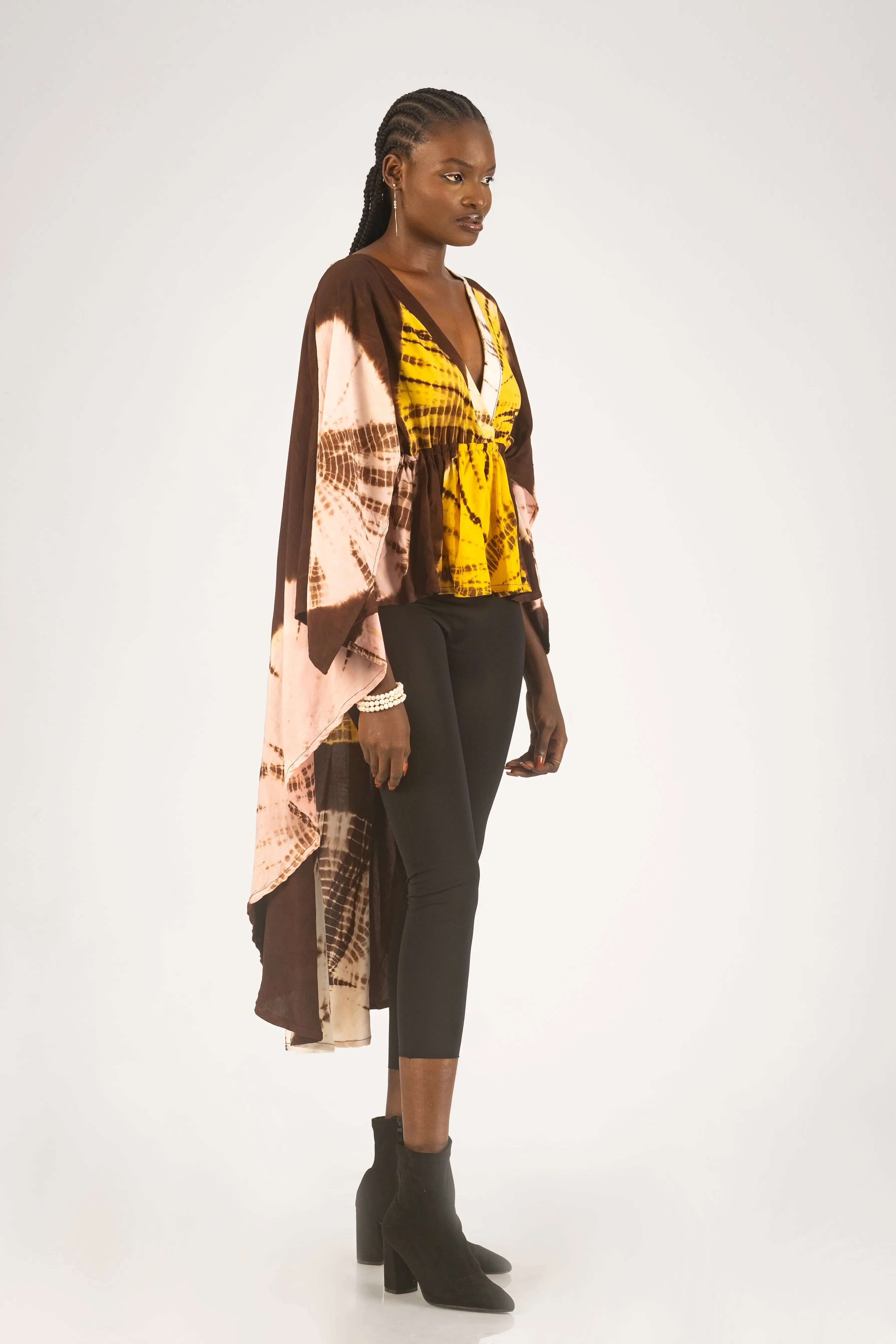 TEMIDAYO TOP (RED BROWN)  Shop Busayo