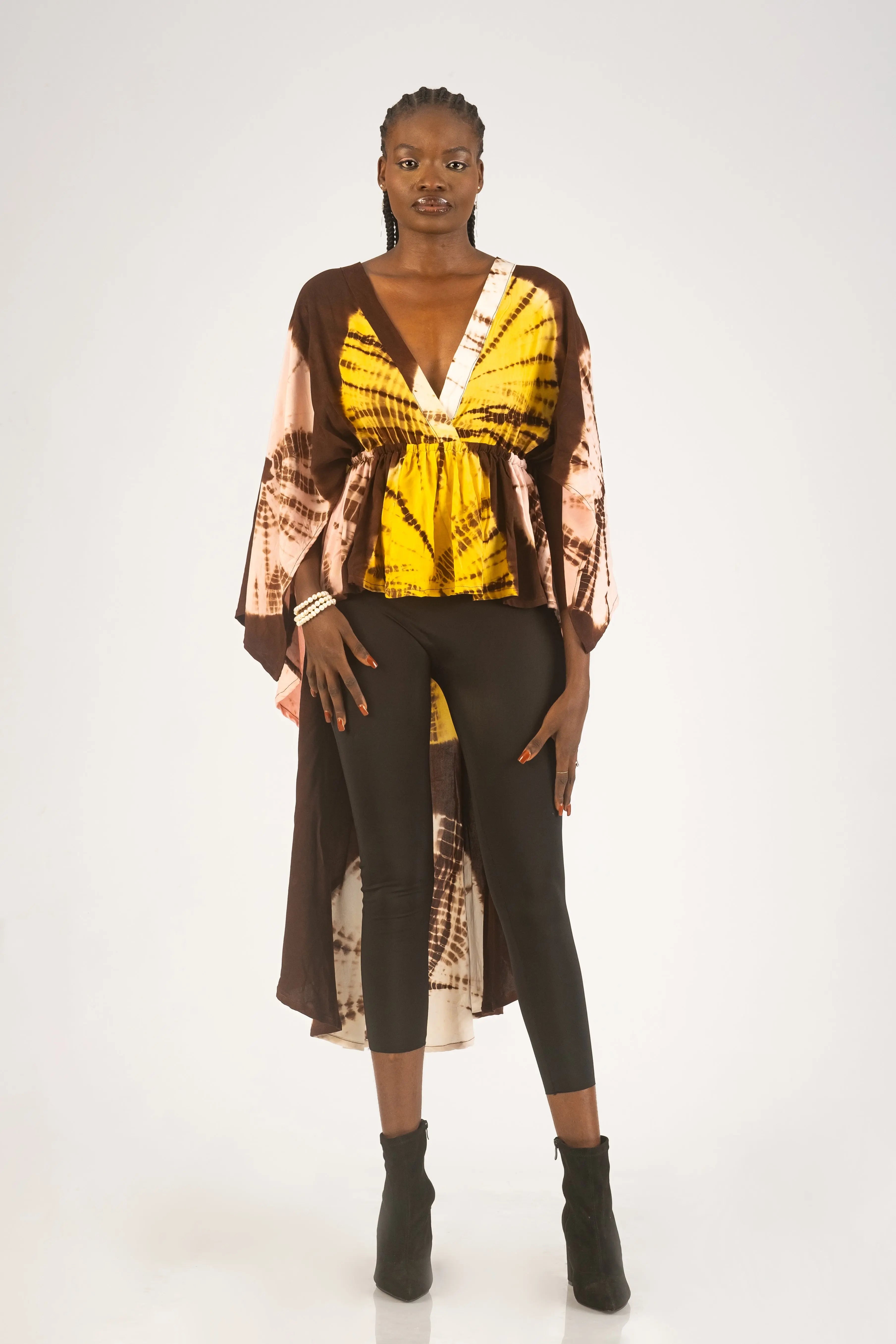 TEMIDAYO TOP (RED BROWN)  Shop Busayo